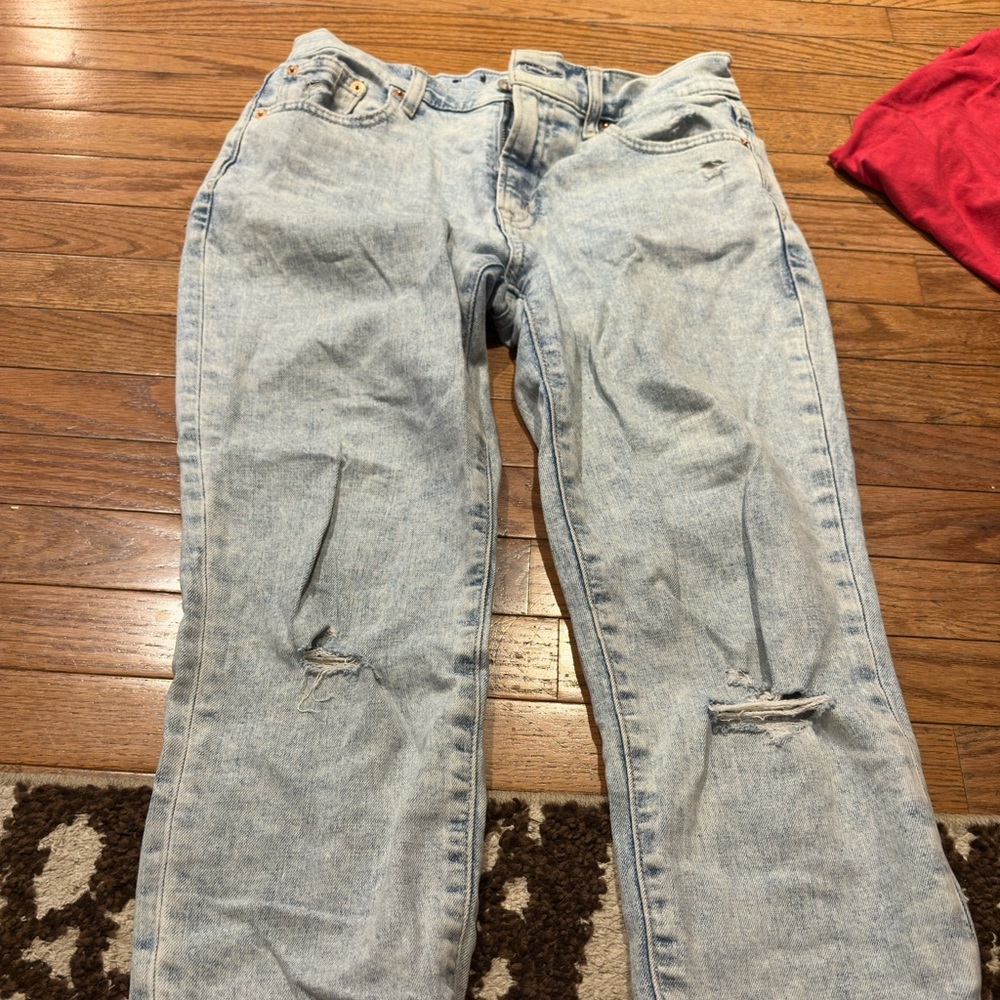 GAP distressed jeans